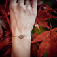 Armband "Arbor" | Roségold mit Eichenholz