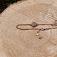 Armband "Arbor" | Roségold mit Eichenholz - wurzelfabrik